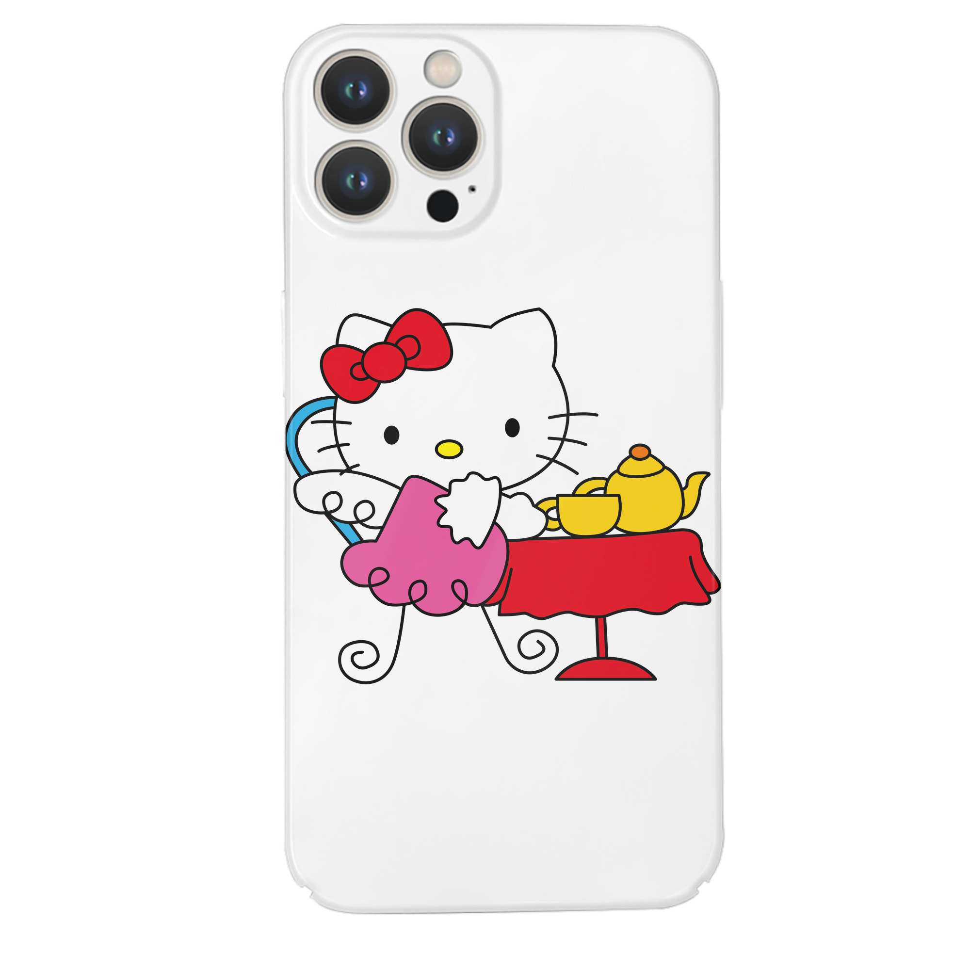 （画像用） Hello Kitty ハローキティ 【iPhone 14シリーズ対応】ハードケース